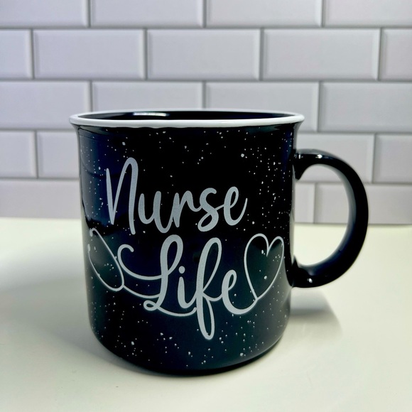 Other - Nurse Life Black Mug